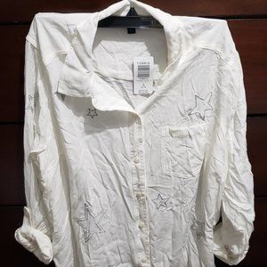 Torrid Star Button Up